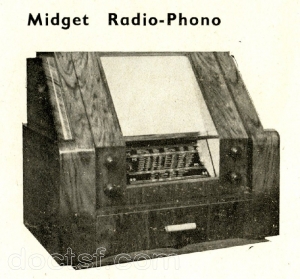 A.R.A. - Midget Radio-Phono — Illustration 1