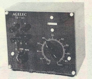Agelec - TR60 Transistormètre — Illustration 1
