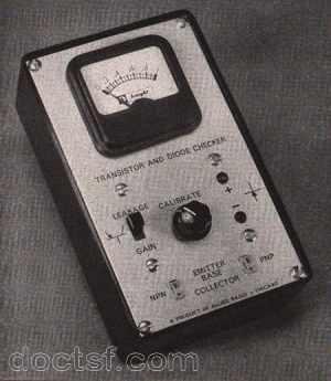 Allied Radio Corp - Transistormètre  83 Y 149 — Illustration 1