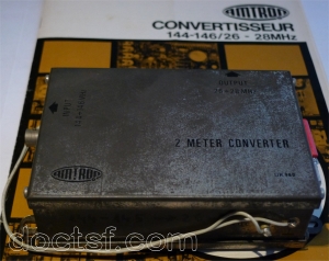Amtron - UK960 convertisseur 144MHz vers 26MHz — Illustration 1