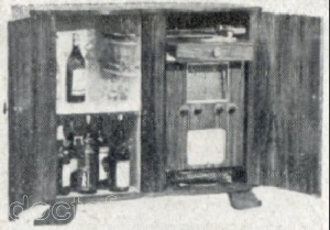 Clair - Grand meuble bar (6 lampes) — Illustration 1