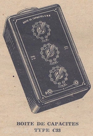 E.N.B. - C 33  Boîte de capacités — de catalogue