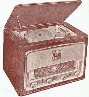 Grandin  -   Cristal-Grandin - Combine radio-phono — Illustration 1