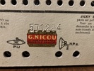Arco - Jicky Sensation — Plaque du vendeur