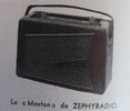 Parmi les derniers mod&egrave;les r&eacute;f&eacute;renc&eacute;s : Zéphyradio - 