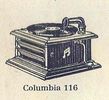 Parmi les derniers mod&egrave;les r&eacute;f&eacute;renc&eacute;s : Columbia Phonograph Company - 