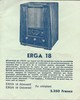 Parmi les derniers mod&egrave;les r&eacute;f&eacute;renc&eacute;s : ERGA - 