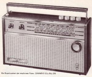 Grundig - City Boy 203 — Illustration 1