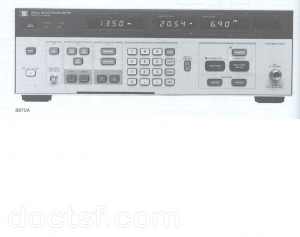 Hewlett-Packard  - Agilent Technologies - 8970 A Noise Figure Meter — Illustration 1