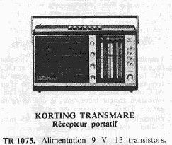 Körting - TR 1075 Transmare — Illustration 1