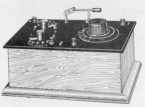L. Guillion  -  L.G.  -  Nydab - Poste à galène Oudin en coffret — Illustration 1