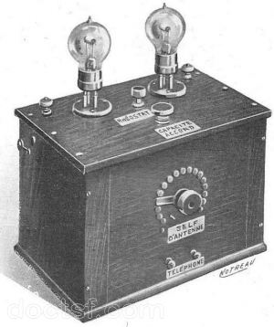 La Radio-Industrie - Appareil à 2 lampes de salon — Illustration 1