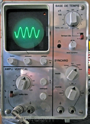 La Radiotechnique - RTE 005 - Oscilloscope — Illustration 1