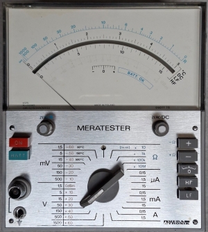 Meratronik - Meratester V640 — Meratronik Meratester V-640 avant