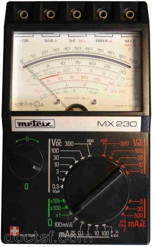 Metrix - MX 230 B - Multimètre — Illustration 1