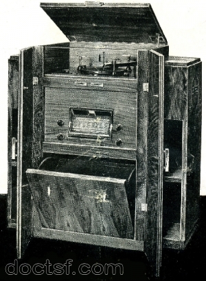 Mizéry &amp; Bonvoisin - L. Bonvoisin - LB 10 radiophono — Illustration 1