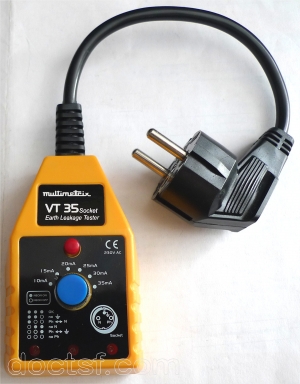 Multimetrix - VT35   Test de disjoncteurs différentiels — Illustration 1