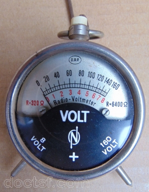 Neuberger - Radio-Voltmeter 8,160 Volt — Illustration 1