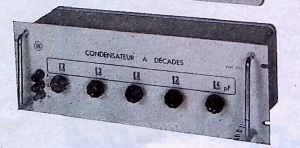 Otecna - Condensateur à 5 décades — Illustration 1