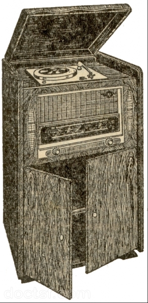R.M.T. - Console radio-phono — Illustration 1