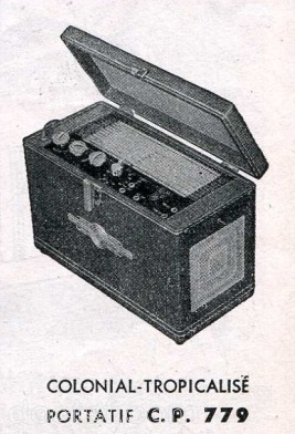 Radio Coloniale Tropicale - CPV 779 — Illustration 1