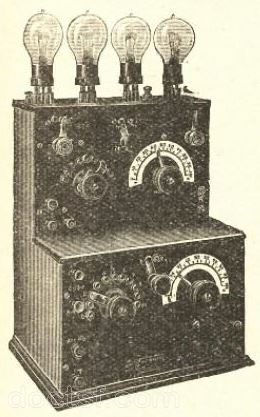Radio Opéra - 4 lampes (Ducretet A4) — Illustration 1