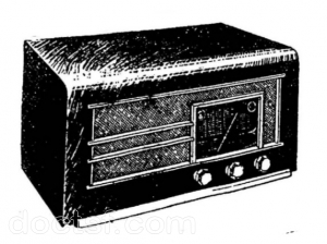 Radio-Record, constructeur - Boneco 1940 — Radio-Record Boneco 1940