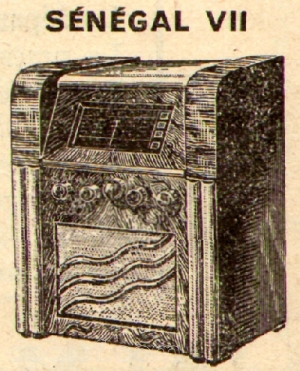 Radio-Select - Sénégal 7 — Pub 1936