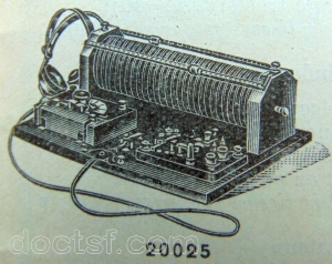 Radiojour - Grand modele Oudin a double a galenes — Illustration 1