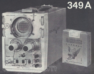 Ribet Desjardins - 349 A Oscilloscope miniature — Illustration 1