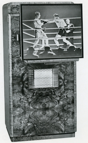 Scophony - Récepteur de télévision chez soi — Illustration 1