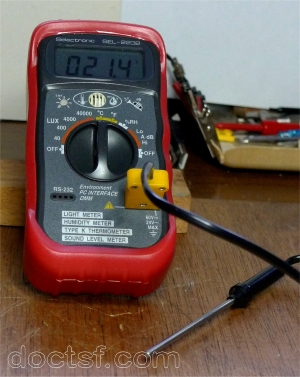 Selectronic - Combiné de mesures Lux/T°/Hygro/Sono — Illustration 1