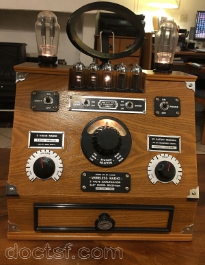 Spirit of Saint Louis - Wireless Valve Radio — Illustration 1