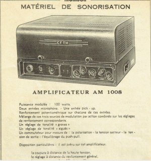 Thomson-Houston - AM 1008 — Illustration 1