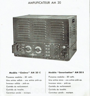 Thomson-Houston - AM 20 — Illustration 1