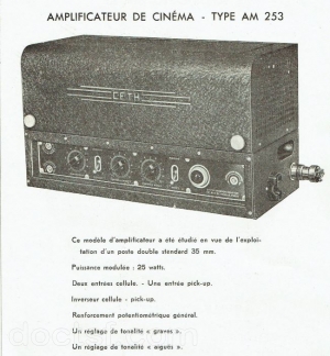 Thomson-Houston - AM 253 — Illustration 1