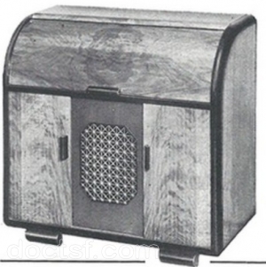 TO-R - Merkur 245 Grammofonskab — Face