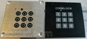 Velleman - K6400   verrou de porte à code — Illustration 1
